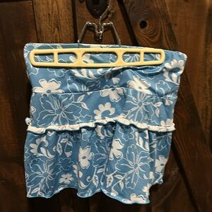 Blue Floral Shein Skirt, XS